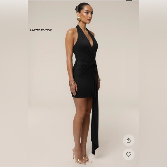 NWT JLUX LABEL Black Sundown Mini Dress XS - Picture 5 of 8